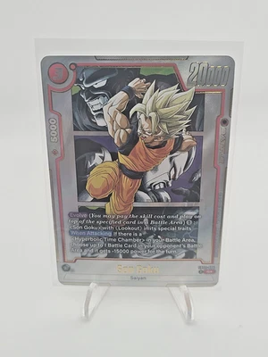 Dragon Ball Fusion World: Son Goku - SB02-004 Alt Art Manga Booster 02 ENGLISH - Image 1 of 4