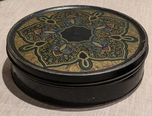 WOW 10" Art Deco Tin from Metal Packaging Corp. of New York Candy Cookies  - Picture 1 of 11