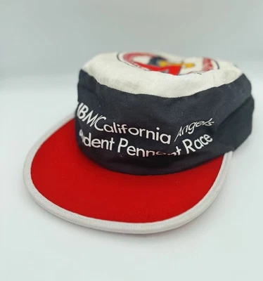 MLB Anaheim Angels Painters Hat Cap California Vintage 80's - Image 1 of 4