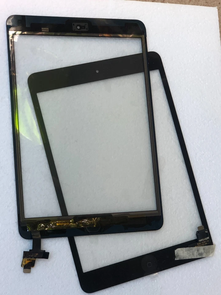 JPUNG Screen Replacement for iPad Mini 1/iPad Mini 2 (Black) with Home Button