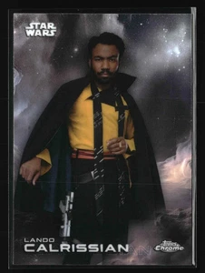 2025 Topps Chrome Star Wars Base #78 Lando Calrissian Solo A Star Wars Story *2 - Picture 1 of 2