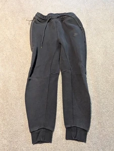 Pantalones deportivos Nike para hombre medianos negros ropa deportiva tecnología polar joggers FB8002-010 - Imagen 1 de 11