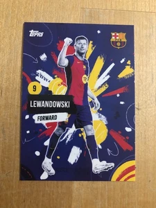 Topps Team set FC Barcelona 2024/25 - Lewandowski - Picture 1 of 1