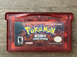 Pokemon: Ruby Version (Game Boy Advance, 2003) GBA Authentic Tested New Battery - Picture 1 of 8