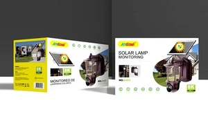Telecamera Solare da Esterno Andowl G403 8K WiFi – Lampada LED con Sensore Movim - Foto 1 di 1