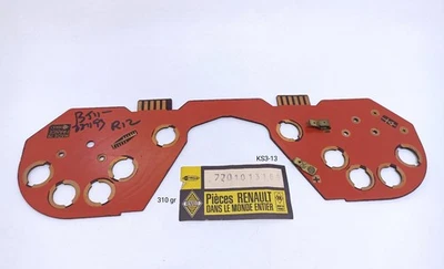 Cuadro de instrumentos RENAULT R12 tablero de instrumentos placa de circuito impreso 7701013166 Foto 1 de 4