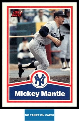 1991 Line Drive Mickey Mantle Mickey Mantle New York Yankees #13 - Image 1 of 2