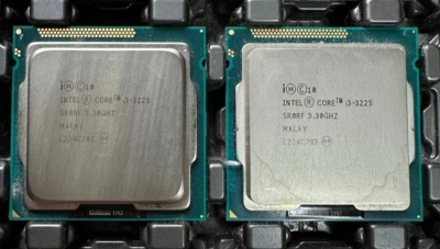 CPU Intel Core i3-3225 @ 3,30 GHz (lote de 2) Foto 1 de 3