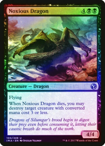 1x Noxious Dragon - FOIL - NM - Iconic Masters - SPARROW MAGIC - mtg - U - Image 1 of 1