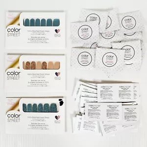 COLOR STREET Nail Polish Strips All WILD UP MERMAID BRIGADE SPACE CASE & Pad Lot - Picture 1 of 8