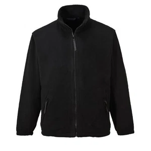 Portwest F400 Argyll Unlined Heavyweight Elasticated Polyester Fleece Jacket - Picture 1 of 6