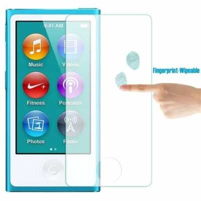 2X High-Quality Tempered Glass Screen Protective Film for iPod Nano 7th/8th Gen - Image 1 of 3