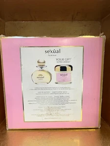 SEXUAL FEMME 2PC SET 2.5 OZ EDP SPRAY+ BODY CREAM NEW IN BOX - Picture 1 of 1