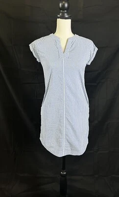 VINEYARD VINES Performance GIRLS BLUE & WHITE HARBOR TUNIC DRESS SZ Large - Image 1 of 4