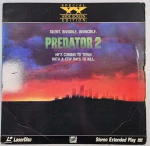 Predator 2 NTSC Laserdisc Widescreen Edition - Tested And Working - Picture 1 of 4