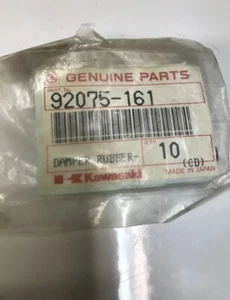 NOS OEM Kawasaki KZ900 Z1 KZ1000 BATTERY RUBBER DAMPER 92075-161 QTY (2) - Picture 1 of 2