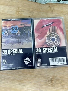 Lot Of 2 38 Special Cassette Tapes Rockin Into The Night,Special Forces TESTED - Picture 1 of 7