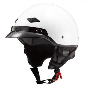 LS2 Bagger Half Face Street Motorcycle Helmet - Pick Size & Color - Picture 1 of 17