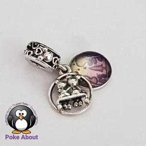 PANDORA Disney Mickey Mouse Minnie Happily Ever After Dangle 798866C01 Genuine - Picture 1 of 8