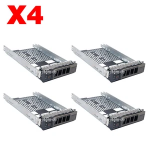 4*0F238F 3,5" Festplatten Caddy für Dell Poweredge R710 R720 T710 R610 T610 R620 - Bild 1 von 9