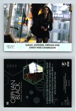 Sarah, Outsider #2 Orphan Black Season 1 Cryptozoic 2016 Trading Card