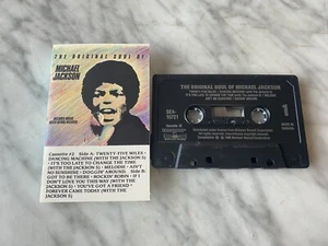 Michael Jackson The Original Soul Of CASSETTE Tape MADE IN CANADA 1988 SE4-10721 - Picture 1 of 3