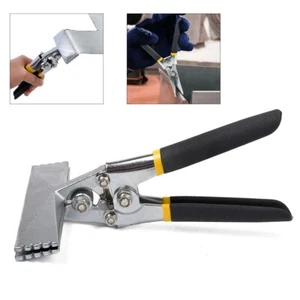 6in Straight Sheet Metal Former Bender Hand Tool Form Edge Seamer Seaming Pliers - Picture 1 of 13