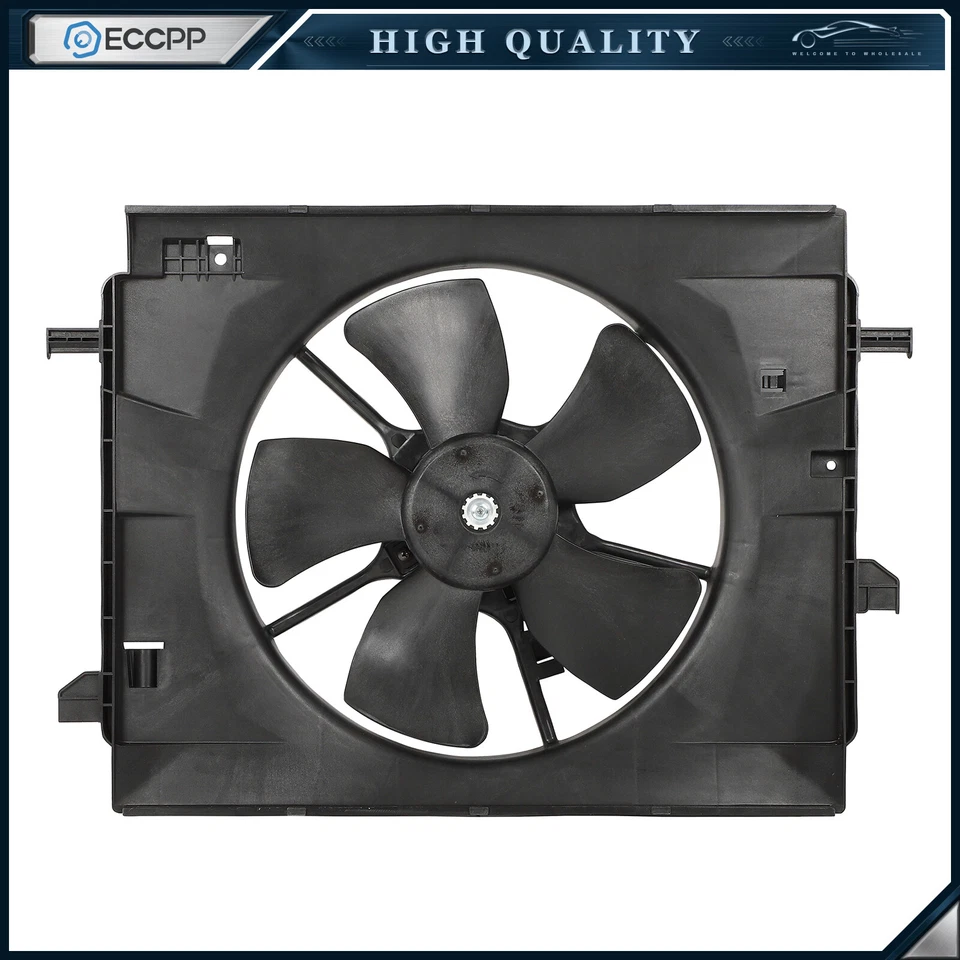 Conjunto de ventilador de radiador eléctrico para Chevrolet HHR 2006 2007 2008 2009 2010 2011 Foto 1 de 4