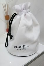 Chanel Beaute Cosmetic Bag With Drawstrings. Brand New
