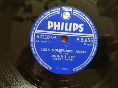 Johnnie/ Johnny Ray - Look homeward, angel Schellack 78 rpm - Image 1 of 2