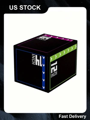 MAXPW Watso-3 In 1 Foam Plyometric Jump Box Jump Training & Conditioning-Plyo Jump Box