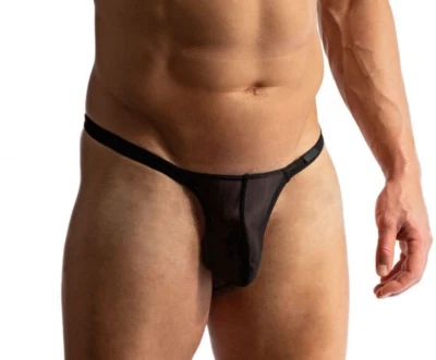 Manstore Bungee String M101 Gr. 2XL schwarz hauchdünn transparent zart lift up - Bild 1 von 2