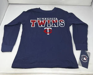 Camiseta MINNESOTA TWINS Licencia Merch NIÑOS Mangas Largas AZUL XS 4/5 (182) - Imagen 1 de 4