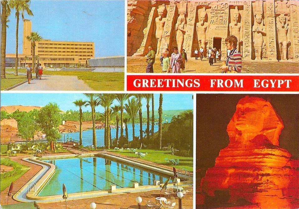 Ak Ägypten, Motive um 1990 - Bild 1 von 1