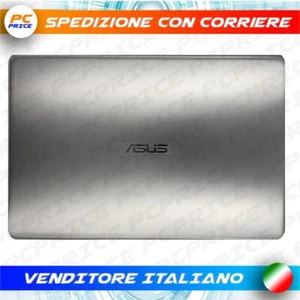 COVER LCD NOTEBOOK ASUS A510QA F510QA F510QR F510U ORO GOLD ALLUMINIO VERSIONE 1 - Photo 1/3