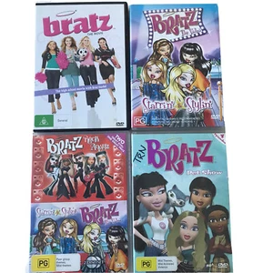 Bratz DVDs Bundle Bulk Collection x4 Movie Merchandise Memorabilia 00s Rare R4 - Bild 1 von 10