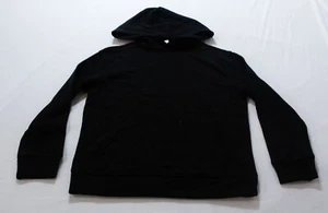 Old Navy Kid's Solid Long Sleeve Pullover Hoodie LB3 Black Large (10-12) NWT - Picture 1 of 3