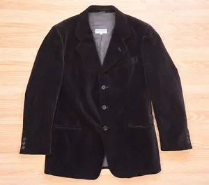 Giorgio Armani Le Collezione Brown Velvet Dress Single-Breasted Blazer, Size M - Picture 1 of 10