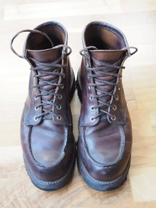 RED WING 8886 6" Classic Moc Copper Rough & Tough Brown Size UK 9, US 10, EU 43 - Picture 1 of 15