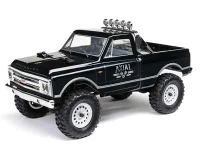 Axial SCX24 1967 Chevrolet C10 1/24 4WD RTR Mini Crawler Black AXI00001V2T4 - Image 1 of 4