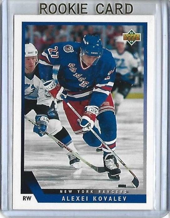 Alex Kovalev New York Rangers 1993-94 Upper Deck Rookie #27 - Image 1 of 1