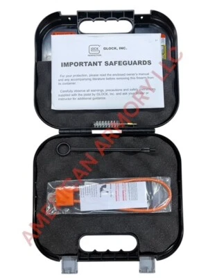 GLOCK BOX Factory OEM Gun Case Brush Lock 17 19 20 21 23 26 27 29 32 43 43X 48 - Image 1 of 4