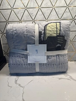Pottery Barn Kids Jax Construction Quilt Twin Size New Never Used - Image 1 of 4