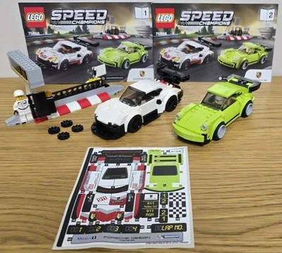 LEGO SPEED CHAMPIONS: Porsche 911 RSR and 911 Turbo 3.0 (75888) New Stickers - Image 1 of 4