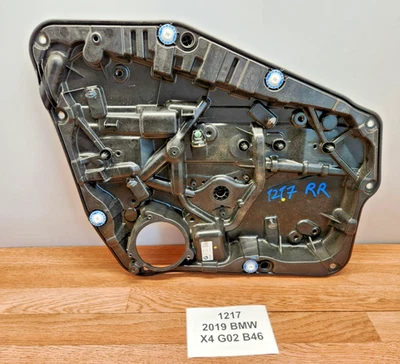 ✅ 19-24 OEM BMW G02 X4 Rear Right Passenger Side Door Window Glass Regulator - Image 1 of 4