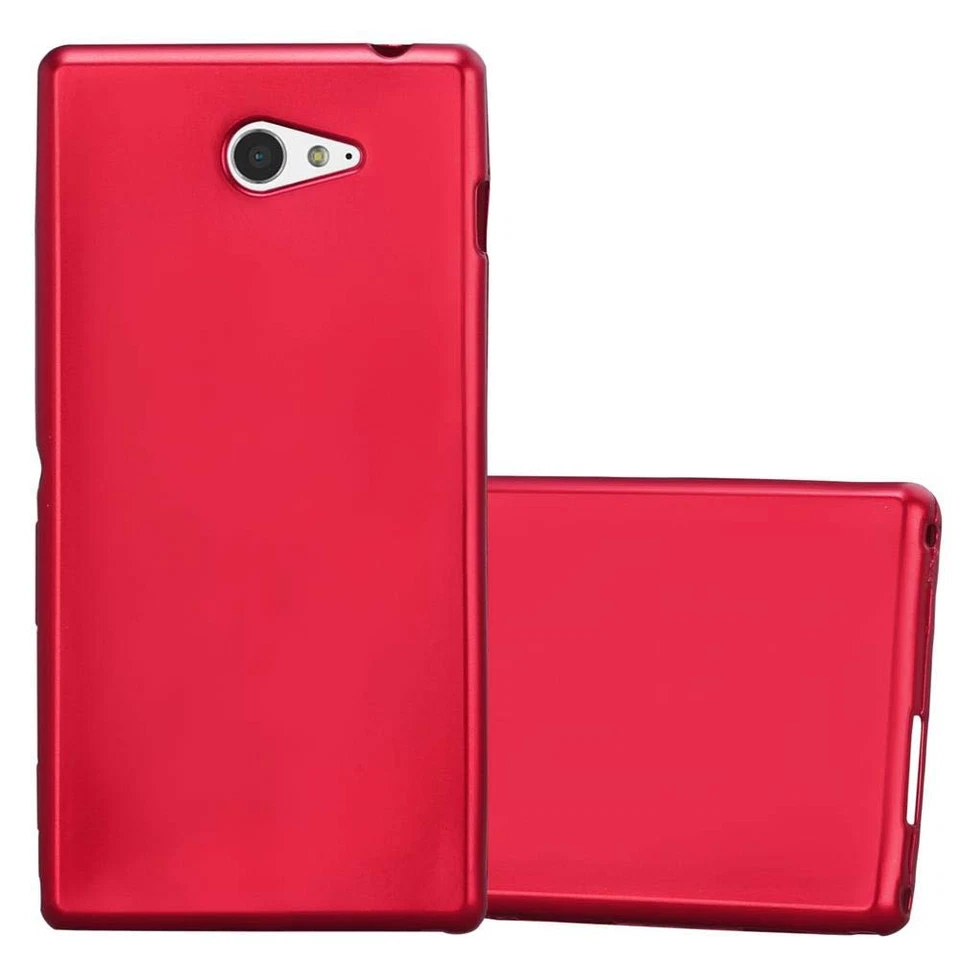 Cover Custodia per Sony Xperia M2 / M2 AQUA Coperchio Silicone TPU Protezione - Immagine 1 di 1