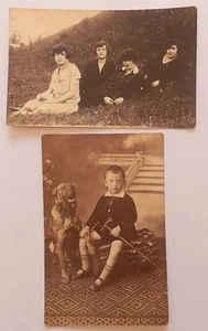 2 JÜDISCHE RPPC FOTOS TREMBOWIA TREMBOWLA GALICIEN POLEN VOR HOLOCAUST JUDAIKA - Bild 1 von 3