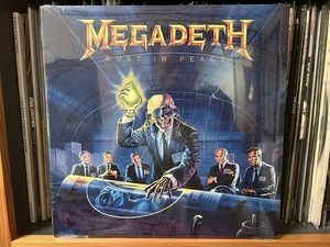 Megadeth - Rust in Peace Vinyl Record Blue Translucent - Rare SEALED MINT - Picture 1 of 4
