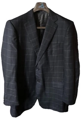 Casaco esportivo Ermenegildo Zegna 100% puro cashmere blazer 46L jaqueta EUA Itália 56L - Imagem 1 de 4