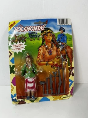 Figura de acción princesa india Pocahontas de colección nativa americana Acción de Gracias 4,5" Foto 1 de 4